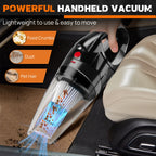 Powerful Car Vacuum Cleaner Cordless Wet/Dry Strong Suction Handheld Cleaning UK