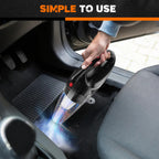 Powerful Car Vacuum Cleaner Cordless Wet/Dry Strong Suction Handheld Cleaning UK